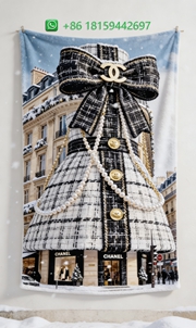 Chanel Throw Blankets